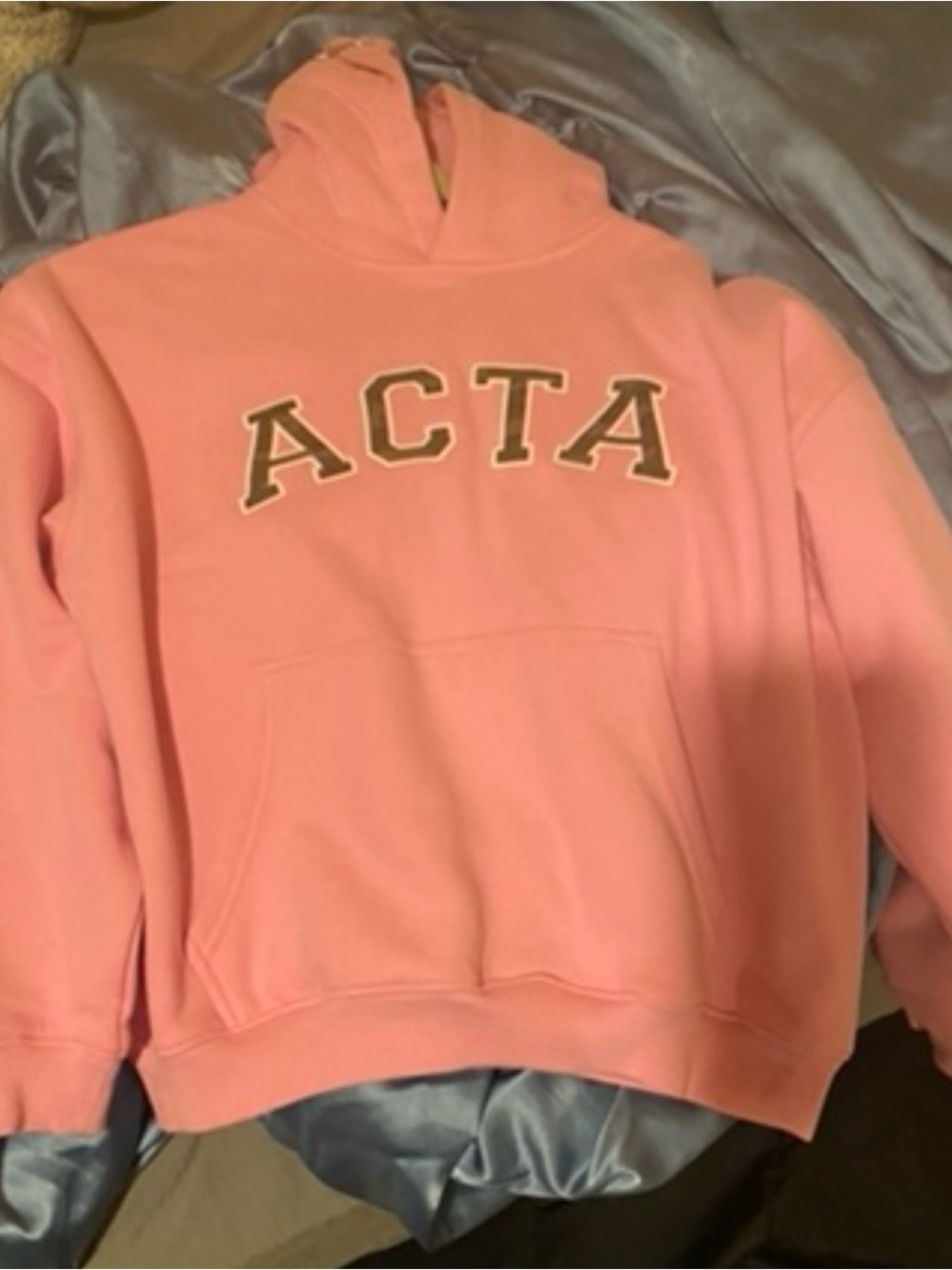 Pink ACTA camo Hoodie Sweatshirt - Women